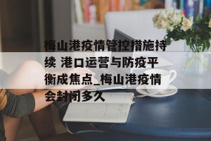 梅山港疫情管控措施持续 港口运营与防疫平衡成焦点_梅山港疫情会封闭多久