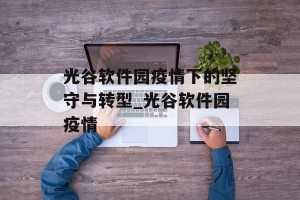 光谷软件园疫情下的坚守与转型_光谷软件园疫情
